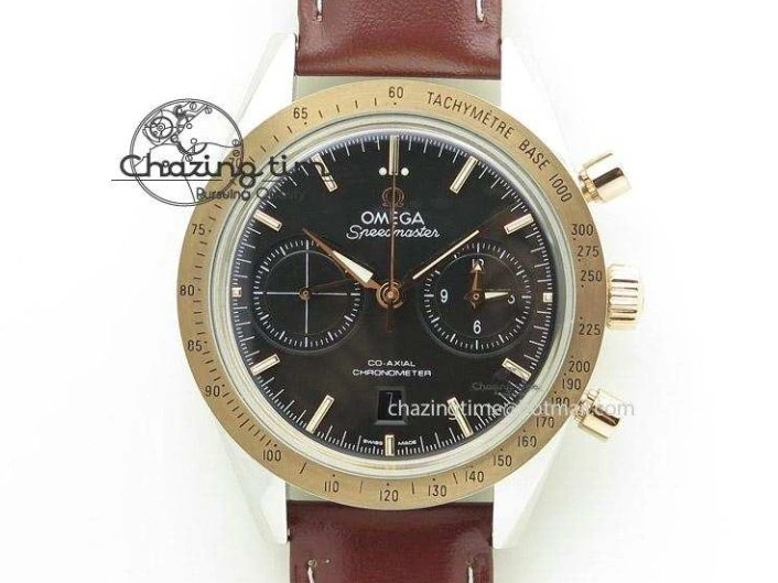 0320 Planet Ocean 2016 43.5mm SS OM 1:1 Best Edition Blue Dial On Blue Leather Strap A Sophisticated 8165